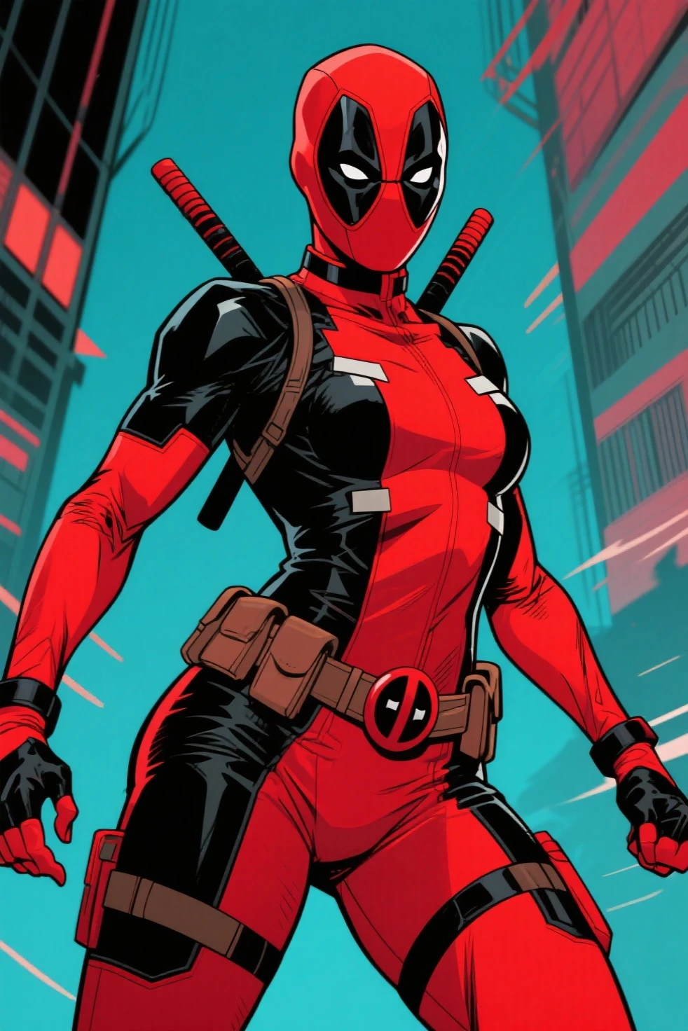 Deadpool sexy body