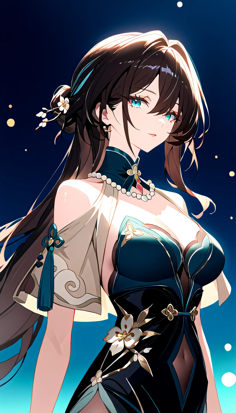  yor briar, anime style beutiful woman, 1girl, full body ,happy, smile, with sparkling eyes and a contagious smile:1.1),looking at viewer,red face, closed mouth, beautiful detailed eyes, super detailed skin, backlighting, bare shoulders, black background, black dress, black gloves, black hair, breasts, dress, earrings, fingerless gloves, floating hair, floral print, flower, gloves, gold earrings, gold hairband, hair flower, hair ornament, hairband, holding, holding weapon, jewelry, large breasts, long hair, looking at viewer, off-shoulder dress, off shoulder,red eyes, short hair with long locks, sidelocks, solo, spikes, thighs, two-sided dress, two-sided fabric, weapon, fighting stance , face, close up, from above, highest quality, high resolution. 