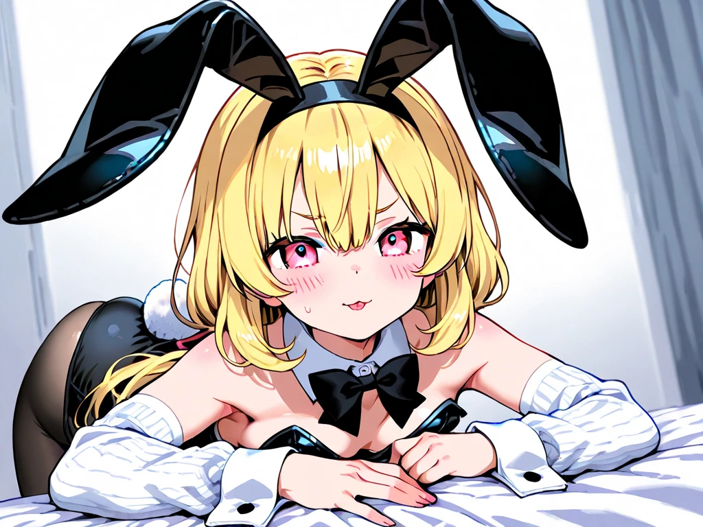 G-Cup masterpiece highest quality High resolution Blonde uniform student Show off your breasts cute Momoi Saiba smile A slightly open mouth Light in your eyes Eye highlights tits bra