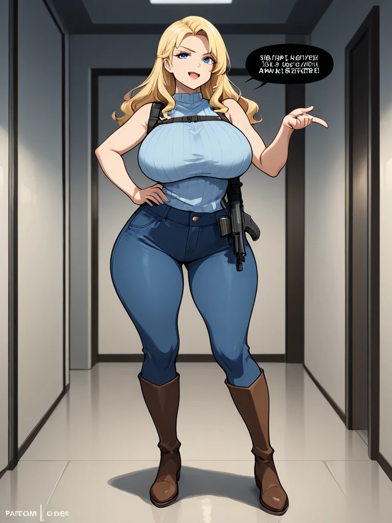 ((Best quality)), ((Masterpiece)), (detailed), perfect face perfect figure, Female Knight, Middle Ages, woman in knight's armor, blonde with blue eyes, One woman, In the forest, forest background, lots of bumpers, aged woman, kneeling milf gloves good hands huge tits