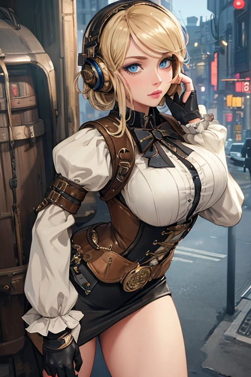 a close up of a woman in a black outfit with a clock behind her, artgerm. anime illustration, extremely detailed artgerm, seductive anime girl, steampunk beautiful anime woman, beautiful alluring anime woman, style artgerm, detailed digital anime art, ig model | artgerm, artgerm on artstation pixiv, advanced digital anime art
