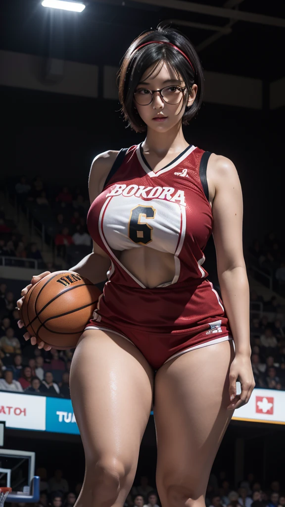 (RAW photo, 4k, masterpiece, high resolution, extremely complex) (realistic: 1.4), cinematic lighting Delicate girl with facial features
1 American Girl, Single Focus, Summer Noon, Hot, 1990s\(Style\), Skin White, (Big Breast, Cleavage), (Best Quality), (Highres), (An Extremely Delicate and Beautiful),,(Beautiful 8k face),(green Eyes),(ulzzang-6500:1.0),Chicago bull dress, (solo),( looking side),(spectators),(large breasts), basketball ,(NBA),bent over,,lookside,(side), ,(Basketball sportswear),((Play basketball)),((gymnasium)),((speed)),(reality),