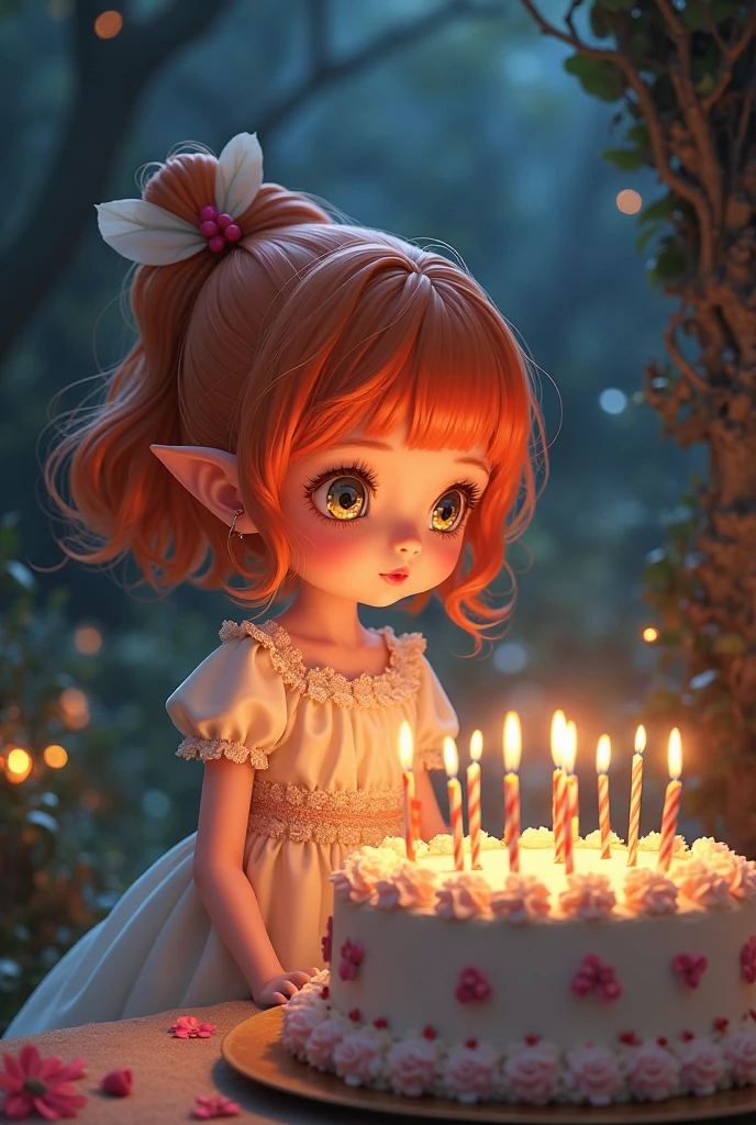 Rain-chan, Birthday cake