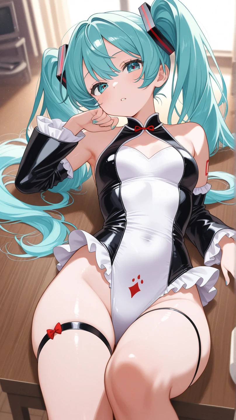 NSFW,masterpiece,Highest quality,High resolution,Super detailed,Long Hair,Multicolored Hair,Hair between the eyes,Gradient Hair,Yellow Eyes,Bunny ears,Playboy Bunny,Streaks,casino,Embarrassed,blush,Leg spread,Sex,Ahegao,Open your mouth、Stick your tongue out,Roll your eyes、squint,orgasm,Squirting,One man,Sexをしている