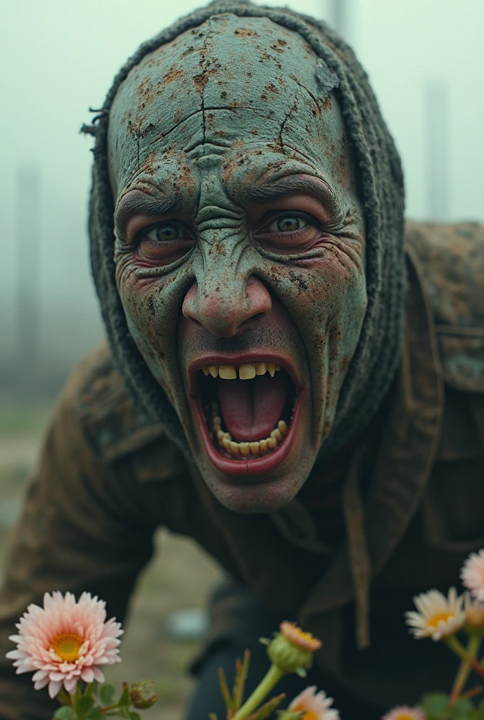 (Best quality, 8k, 32k, Masterpiece, UHD:1.2), scary, blood, austere, demon, creepy, bloody, monster, zombie