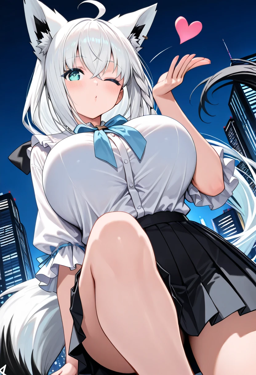 (masterpiece、top-quality、ultra-detailliert)、((1 girl))、((silver hair French braid))、light blue eyes、she is looking his ,evilsmile、piercings、((very Bigger breasite camisole、shortsleeves、cleavage、Blaed skirt、(cameltoe,pussy,)、(white long hy socks)、loafers、(squatting)、Taken from below、street Background,(((see through camisole)),(((visible Nipples)),((smile)),((Mes,((grin)),red school bag,red backpack,((spread legs)), BREAK a Nakedle masturbation,((boy show he penis)),penis topenis)),squeeze own penis,((ejec)), ((curm,semen)),((ejaculasemen)),((ejaculatio))