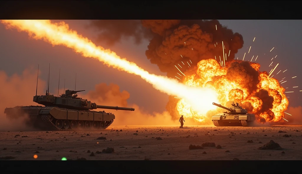 war、Midnight、Artillery fire、Artillery fire、Anti-aircraft combat、A flash of light shining in the darkness、No people in the picture、barrage、Firepower、A lot of shells like a meteor shower、圧倒的Firepowerのbarrage、Heavy machine gun silhouette、Anti-aircraft armored vehicle