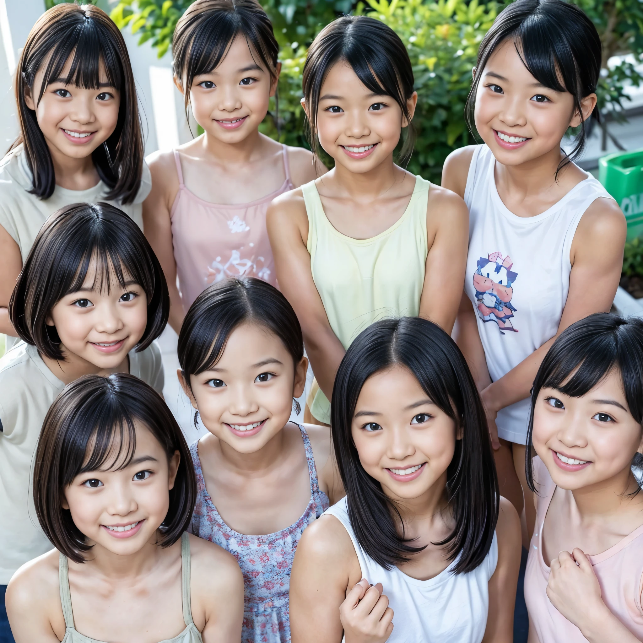 Five elementary school students showing their pussies from Mochi Powdered Milk、(  had a 5 cute elementary school students  ) ,((Group of 5)), 可likeい女の子モデル,((Harlem )),   5 elementary school students showing their pussies are so cute  ,   all girls look realistically    ,  ((  Not used    )) ,  High Definition, masterpiece, correct,  ((    naked and pastel tank top t-shirt   )), ( Pastel Westcloth    ),    like                  , Top quality, Smile,   Realistically            , (   had a                :1.4),(  医学的にcorrect  ),,((   had a           :1.4)),((      Classmates     )),   {{X}}    staring at the camera   ,Smile,(( たくさんの女子の   Classmates   がいます )),   School playground 
