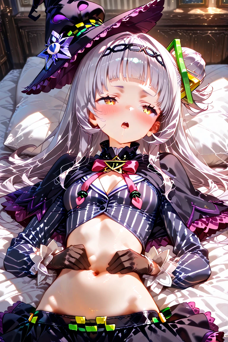 (8K, 最high quality, Tabletop:1.2)、超High resolution、girl, Detailed face、最high quality, High resolution, Very detailed, Detailed Background, Perfect lighting、((Scared))、masterpiece、Best image quality、最high quality、(missionary, 1boy, penis, lying, vaginale, ass pov, spread legs, Sex, nsfw)、Curly Hair, Soft Hair, Cute Bangs,Soft and fluffy,masterpiece、Best image quality、最high quality, Most detailed, high quality、((cry))、nose blush、steam、Shiny Hair、Awards, Anatomically correct