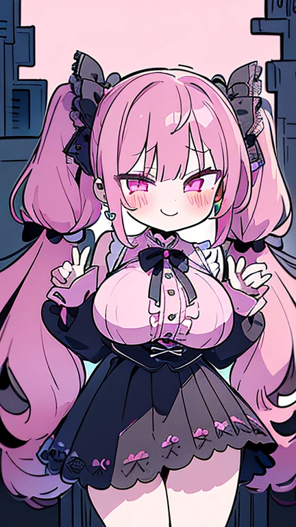 G-Cup masterpiece highest quality High resolution Big Breasts sexy Sexual Nipples sexy Adult female pink black white Glaring eyes SEX Sexual activity Bunny costume Titty fuck Lift up your chest