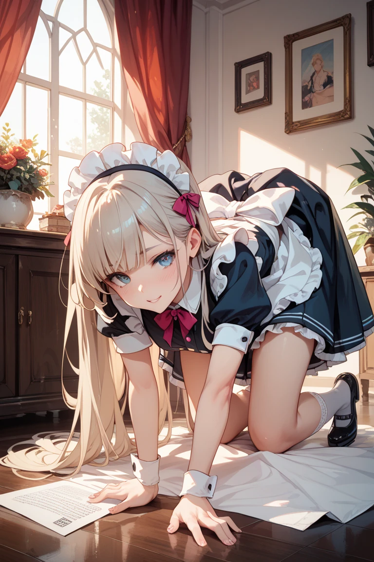 (Tabletop, Highest quality:1.2), Cowboy Shot, alone, One Girl, Kaho Hyuga, smile, View your viewers, Holding Tray, Twin tails, Head scarf, Maid, Frills, Blue Shirt, Waist apron, Puff short sleeves, Blue Skirt, Thighs Thighs Thighs Thighs, White glow,
One Girl, Sex, On the bed, throw, , Mission Grab, Missionaries, Tabletop, Highest quality,Mission Grab,Doggie Grab,kawashiro nitori