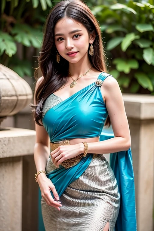 ((Medium breasts, )),  (Well-defined abs : 1.1), (Perfect body : 1.1), full-length photo, (Ripped tube top:1.3), (Extremely detailed CG 8k wallpaper), (Extremely delicate and beautiful), (masterpiece), (best quality:1.0), Delicate skin, Extremely detailed photorealistic, 1girl, ((slim body)), long hair, gradient hair, solo, detailed eyes, jewelry, bracelet, choker, small breasts, looking at viewer, realistic, necklace, (((green princess))), long skirt, thigh highs, green cape, sardine, lace, evening, sunlight, clouds, in the sky, clouds, realistic sun light,, detailed, upper body,4K, Ultra-high resolution, masterpiece, 1 girl, Nice face, Fine grain, Detailed lips, Very long hair, Straight hair, Very long hair, Beautiful Hair, hair Decorations, hair band, Gradient Hair, ((Indigo Lehenga)), ((Bridal Lehenga)), ((Decorative blouse)), sardine, ((Lehenga Jewelry)), ((Indigo lace)), ((Diamond Bracelets)), ((meanwhile)), Decorations, necklace, Earrings, high intensity lighting, ((Bare Belly)), Wedding Stage, Fujicolor, Depth of written boundary, Ray Tracing, Ultra-Realistic Details, two 18 year old tween girls trying on cute clothes, two close friends, colored hair, collar, skinny body, detailed pupils, beautiful face, perfect faces like young asian models, tattoo, touching each other, back straps, innocent expression, enticing, full body showing legs, garter with stockings, good lighting, high heels, cute glasses, kawai cosplay girls, strapped colored dresses with cutouts slits, bright playful, thin model, cute young teen girls