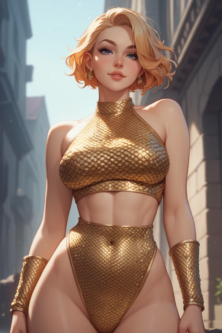 obra-prima, ultra alta qualidade, ultra high-definition, 8K, totalmente realista, Cheetara (Thundercats), identical to the drawing, fiel ao desenho, igual ao desenho, muito parecido com o desenho, trajes originais, roupas originais, extremamente bonita, sozinha, de corpo inteiro, rosto altamente detalhado, olhos totalmente detalhados, olhos perfeitos, perfect strokes, corpo muito bonito, corpo perfeito, pele natural texture, sorriso alegre, fazendo pose, sexy, nitidez total, (foto realista)