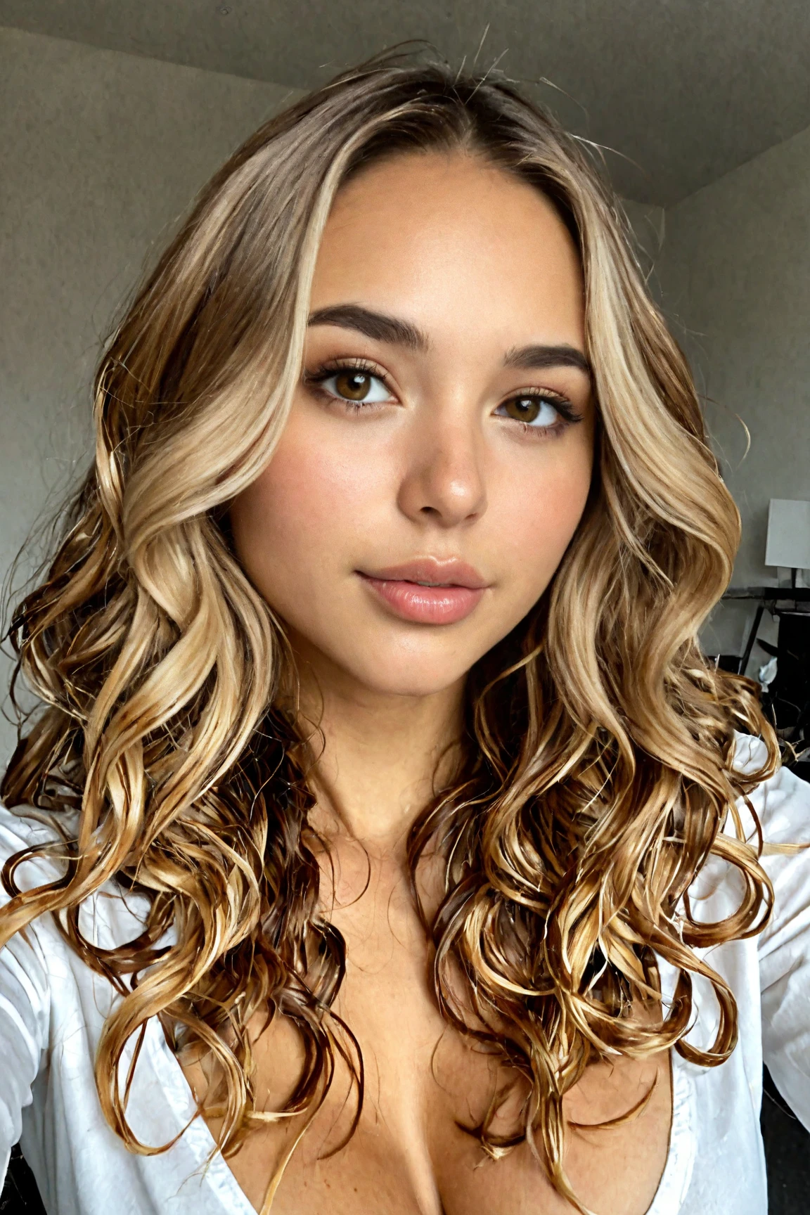 Make her photorealsitic, 8K