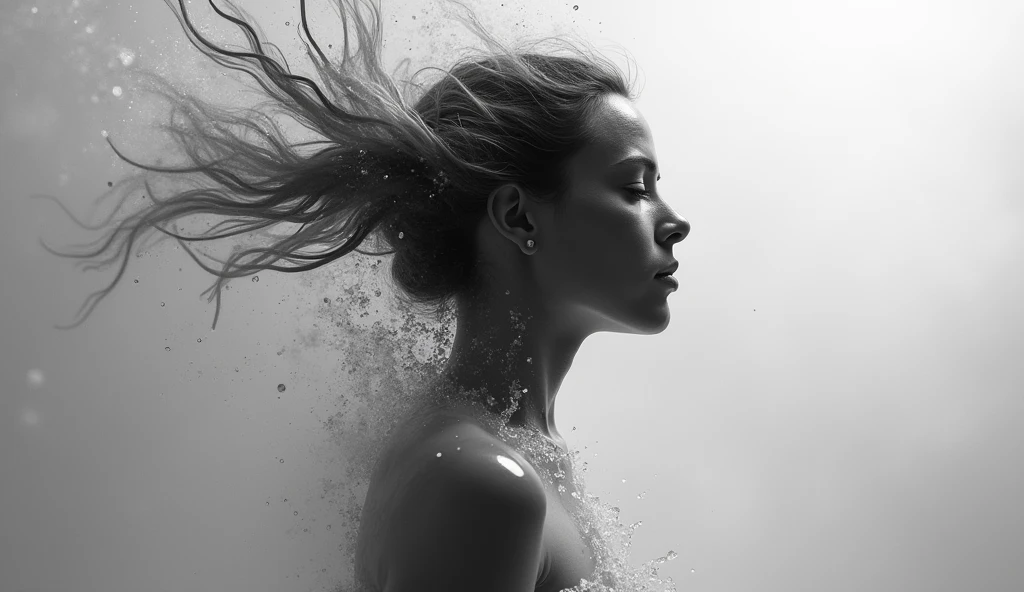Bokeh, crudo, ((luz solar rayada sobre la cara)), retrato cercano, (detalles extremos de la piel), delgado (30-year-old Scottish woman), ultra realista,. Cara congelada por el frio