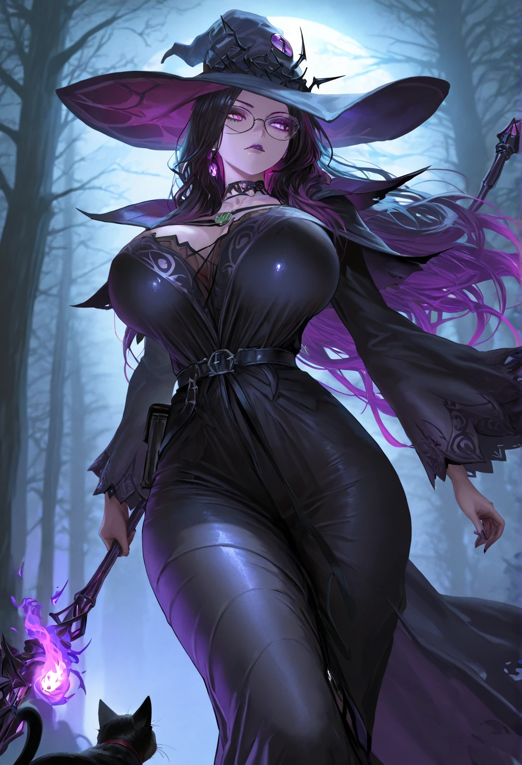 Necromancer mulher, corpo nu, personagens finalfantasy, branco, latex