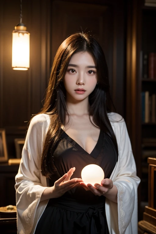girl, (large breasts, ghost, horror grim reaper transparent hazy gas costume, skeleton dog pet, spirit hair, fair skinned woman), glowing eyes, fleshy shiny skin, big earrings, small hands
(soft middle boob, cleavage, side boob, lifeless cold gaze, NSFW, rating: explicit), skin dimples, spread legs, cameltoe
Peaceful ghost hell, bluish haunted lantern, glowing old battlefield graveyard, nice swaying street lamp
(score 9, score 8 and up, vividly colorful 3D realistic horror, masterpiece, best quality, depth of field, macro perspective, beautiful glow), elaborately detailed background, dramatic lighting, bokeh calmstyle, Expressiveh, BREAK 1girl, (((big round eyes:1.3))), (((childlike face:1.4))), (((round face:1.4))), (((tareme:1.3))), (((bangs:1.2)))