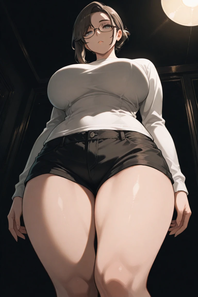 (Full body shot of a woman with huge huge breasts 1.3) (A woman with huge huge breasts crawls on all fours on the bed with her ass facing me 1.4) (A woman with huge, huge breasts is on all fours, spreading her legs and showing me her anus..4) (White shirt 1.3)