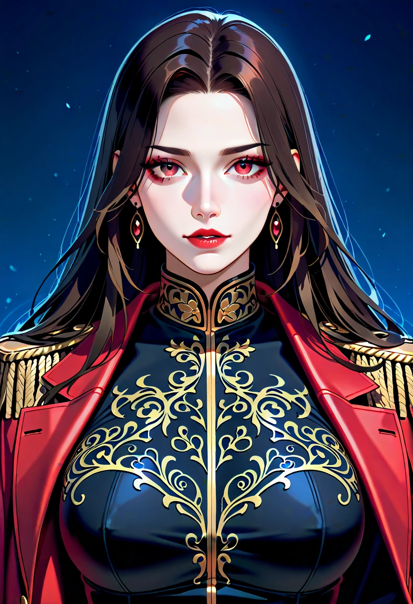 bust，A couple，The man is the president，Women are stars，25 years old，Beautiful and beautiful face，Black Hair，The atmosphere of mutual crush，daytime，Sense of atmosphere，gorgeous，modern