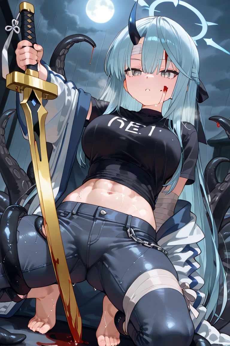 Browsing Caution,(software:1.5), (Torn clothes:1.5)、(((armored dress:1.8)))、((Destroyed armor))、(tiara、Princess)、Random color hair、Wavy Long Hair:1.2、Round eyes、16 years old、Thick thighs, How stupid, liar, bed, Leg spread, detailed, Spread your legs, Show your side, Down the Out、Sexual fluids overflowing、Insert a very thick penis:1.5、(Girl trembling with sexual climax:1.5)、vagina、Sex、Tears are overflowing、anger、(Dynamic pose)、(Active movement:1.7)、Sloppy body、Top view、((from above:1.2))、torn white stockings、gang rape,Three boys、((Ahegao))、confusion、color、(A man pinches her nipples:1.5)、((The hands of many naked men:1.5))、Blushing、Moving hard:1.5