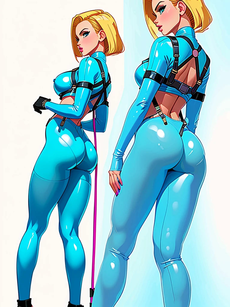 night scene, transparent cap, leather body harness, clear goggles, plastic clothes, leopard printed skintight turtleneck, wide waist belt, shiny bucklets, shiny spandex stockings, high boots, otn mask, leather gloves,headscarf, airtight,