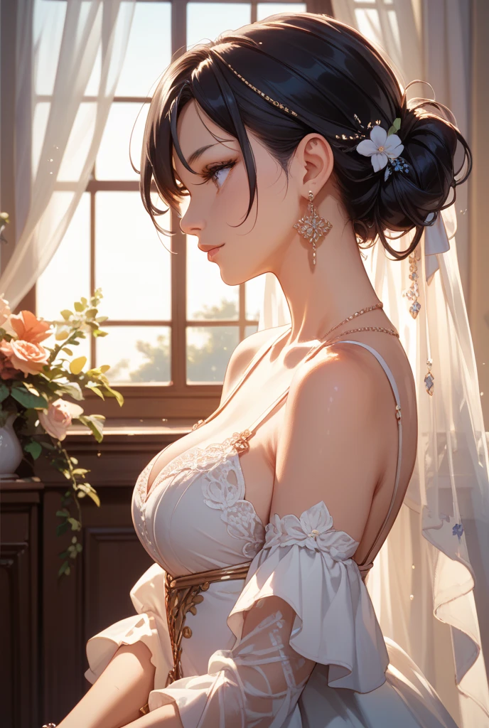 score_9, score_8_up, score_7_up, score_6_up, score_5_up, score_4_up, beautiful woman, captivating smile, and amazing style, source_anime, rating_safe