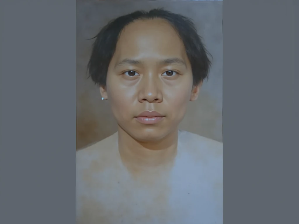 portrait of a middle-aged man wearing a black skullcap and white shirt