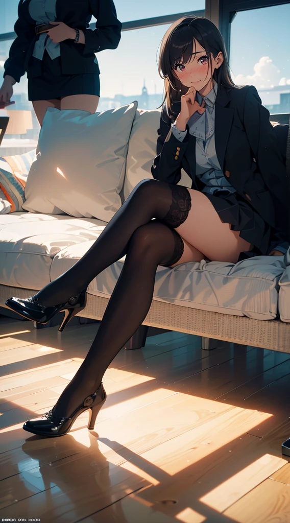 (masterpiece), (best quality), (ultra-detailed), (best illustration), (best shadow), (absurdres), Female, 25 years old, looking at viewer, steam, shy, nose blush, nsfw, medium breasts, light smile,