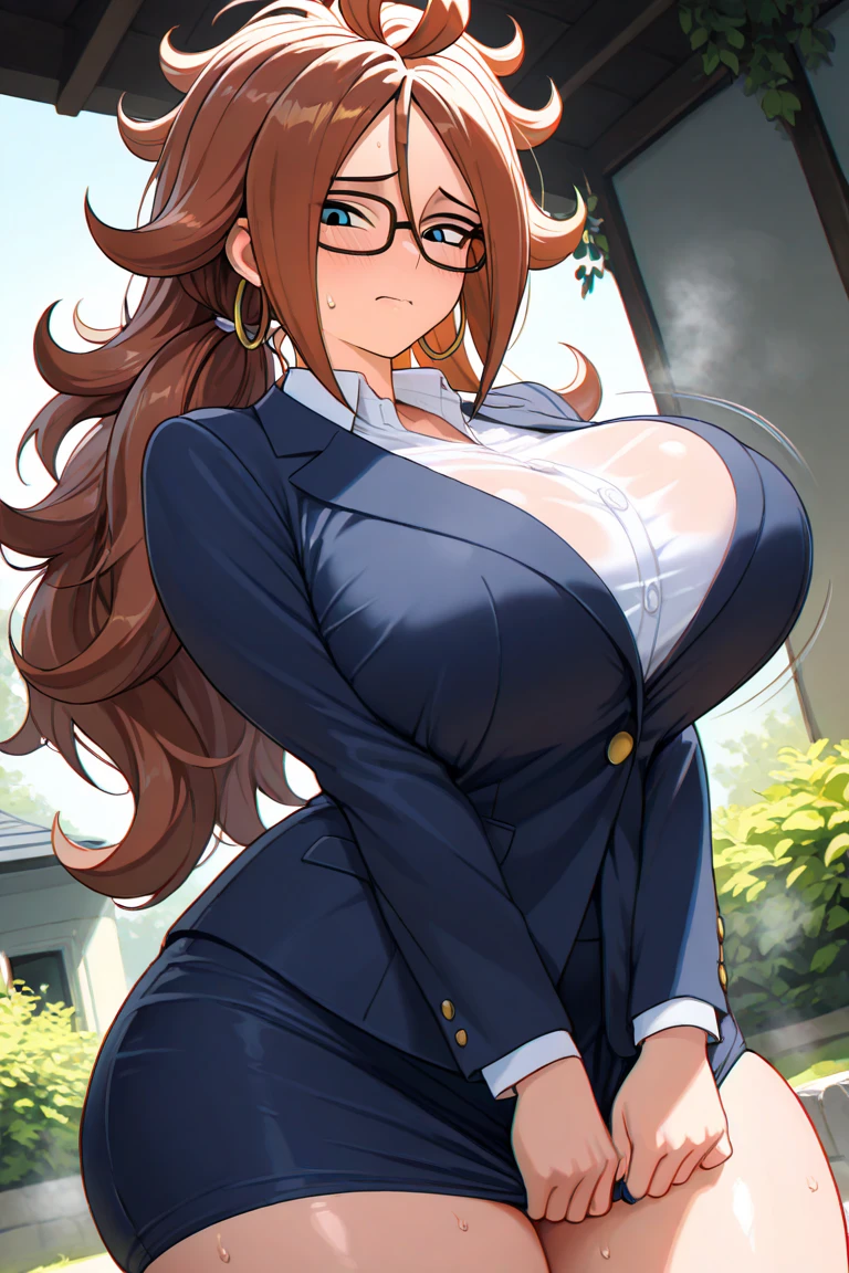 masterpiece, highest quality, Browsing Caution, Upper Body, Are standing, ((One boy),chest grab,(Grab from behind)1.2,((Are standing sex,Sex from behind))), orgasm,, Recall,Grab from behind,chest grab,
, Ayumi_arima,Long Hair,brown hair,25-year-old woman,big_chest, Single Pigtail,Pink Lip, Glasses,brown suit,1 braid,