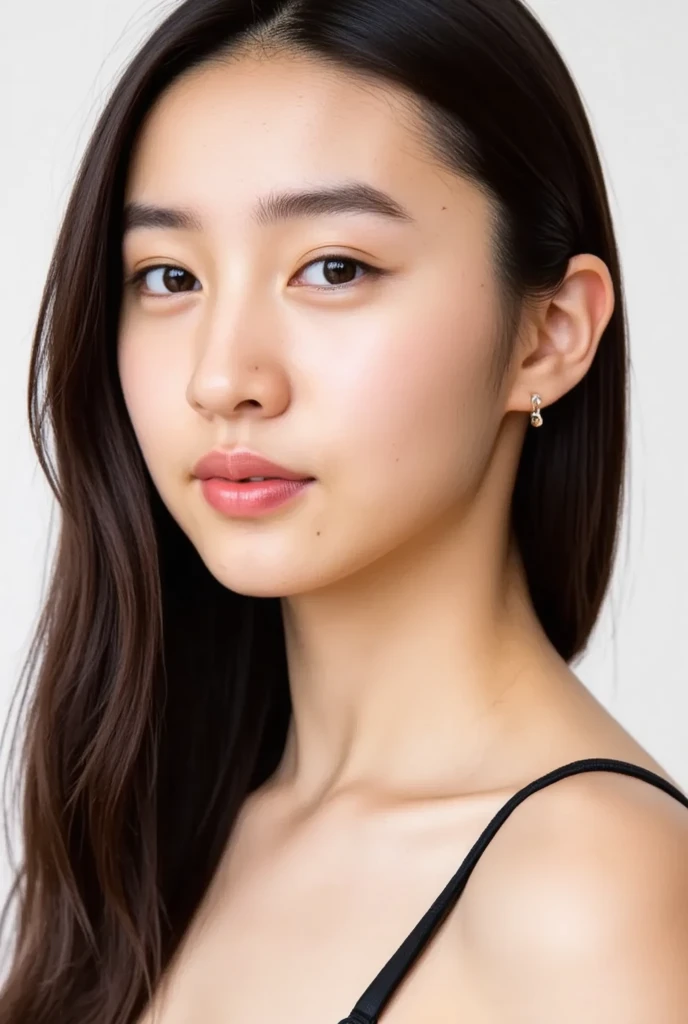 there is a woman that is sitting down with a cell phone, Yoshitomo Nara, young cute wan asian face 20 years old