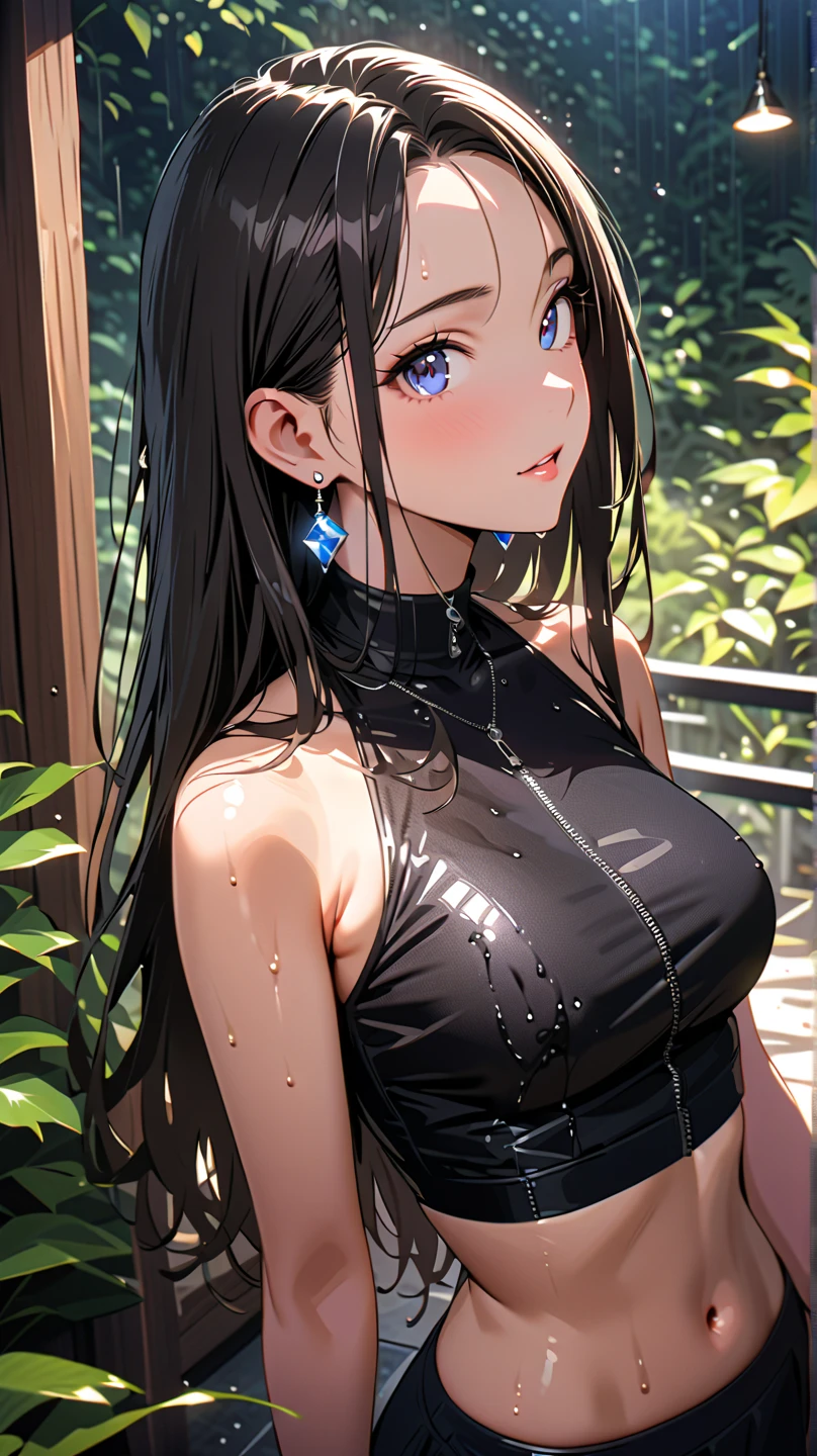 (quality)), ((masterpiece)), Recommended results、Puffy nipples、(see through:1.5)、straighten your back、(Keep hips forward:1.)、、The slender one、huge bust、angle to floor:1.2、low camera angle、There is leakage from the crotch、light pink latex,Smile,cheongsam,Chubby Girls