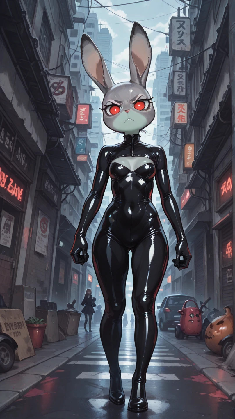 <lyco:imp_32x16-16x4:0.8> (green imp, dark look, wide ears, short stack:1)
woman, black latex, outdoors, city, (ultra realistic, highly detailed:1.4), best quality, masterpiece