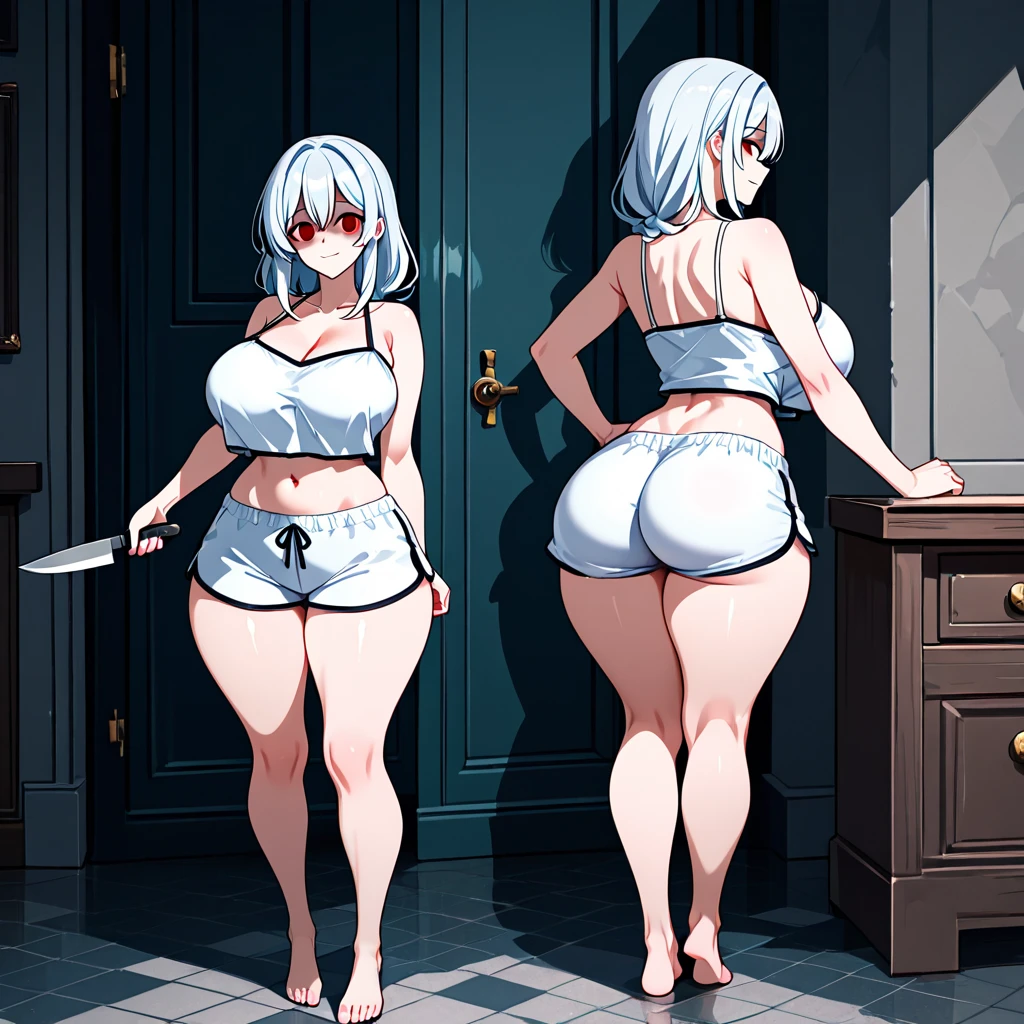 quality at best, extremely detaile,A Giant Breast Girl,Looks like a teenage girl,The painting style is more two-dimensional, The large breasts, Wearing tight-fitting clothes,Highlight and hip lines,High fork clothes,The outline is clearly discernible,big stiff nipple,flushed and sweaty,big tit,sexy clothes ,sticking tongue out,The uterine shape is tattooed on the lower abdomen,choker,orgasm face,tongue,straddle,all body,beautiful legs,long legs,wide hip,Womb Tattoo