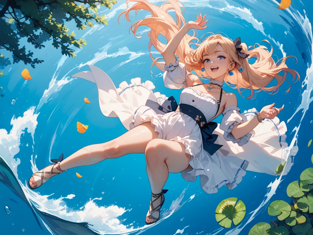 (masterpiece, Highest quality:1.2), One girl, alone,Are standing_Split, Are standing Split,Are standing on one leg,
(High resolution,Highest quality,Actual),1 Girl,Are standing on the lake,Looking at the moon,Sparkling Reflection on the water surface,Calm atmosphere,(ether, ether beauty:1.1),(Long flowing hair,loose fitting dress),