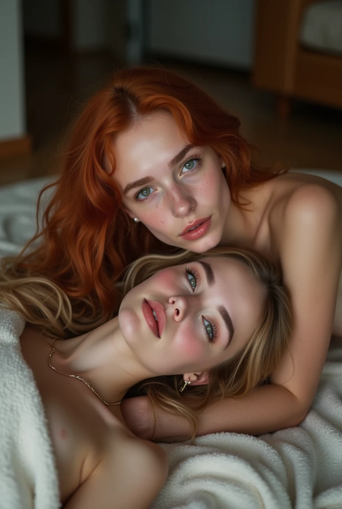 (nsfw)
An alluring scene of Emma Stone, with her enchanting features accentuated, showcasing a captivating performance in the highest quality, ultra high resolution, with a realism rating of 1.6. The image is a masterpiece, an original photograph, showcasing realistic skin texture (1.5), detailed fine lines, and subtle hints of film grain (1.2). The perspective is a seductive close-up, emphasizing her seductive gaze and sensual pose.

A secret society of shape-shifting humans [sf|Fantasy]
The clandestine assembly of shape-shifting beings is portrayed in a cinematic
