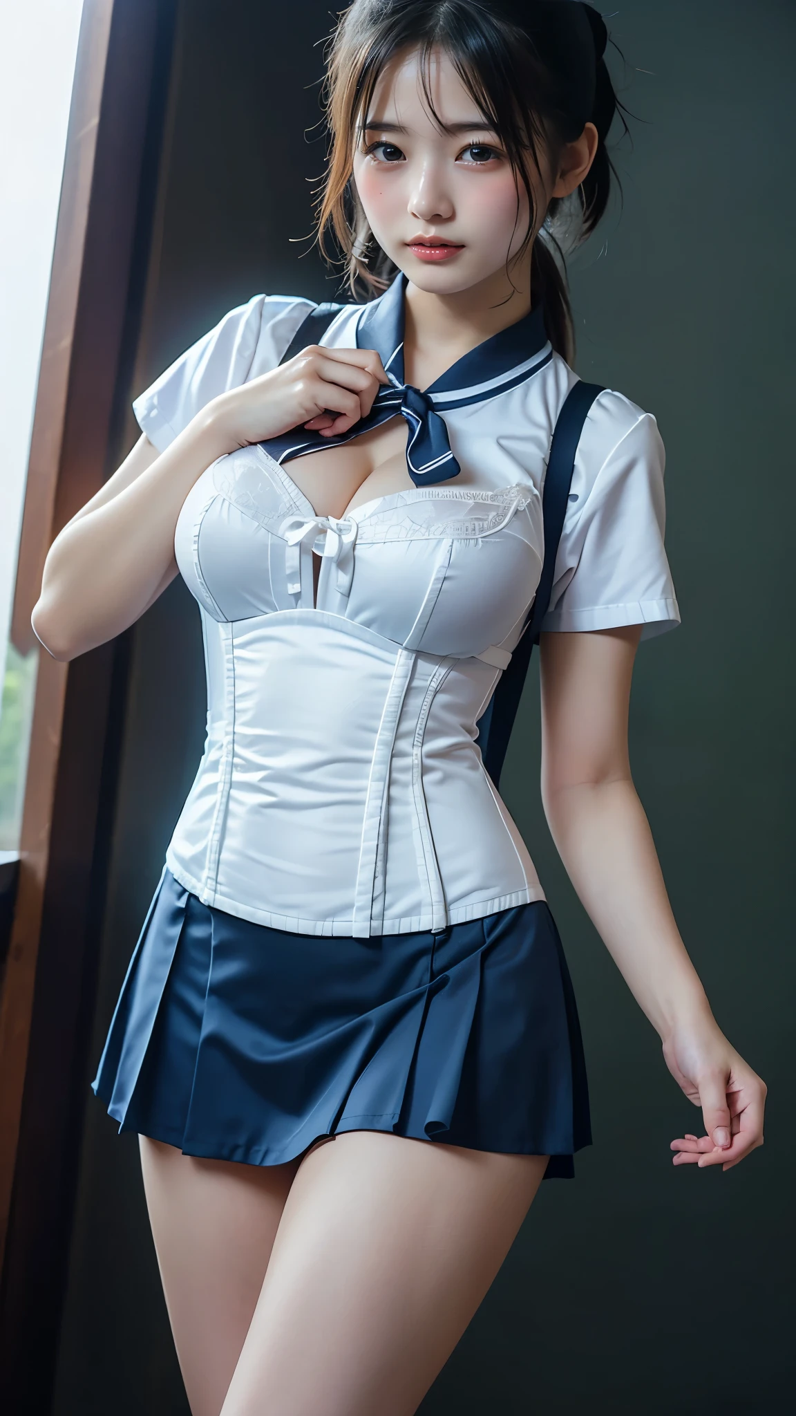 , skirt,school,, high quality,4k,