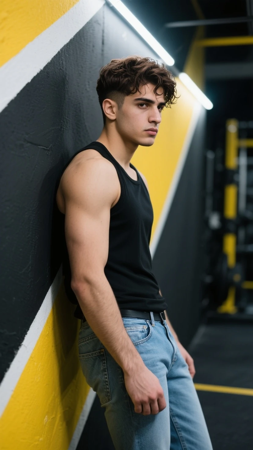 masc girl with sleeper build bicep