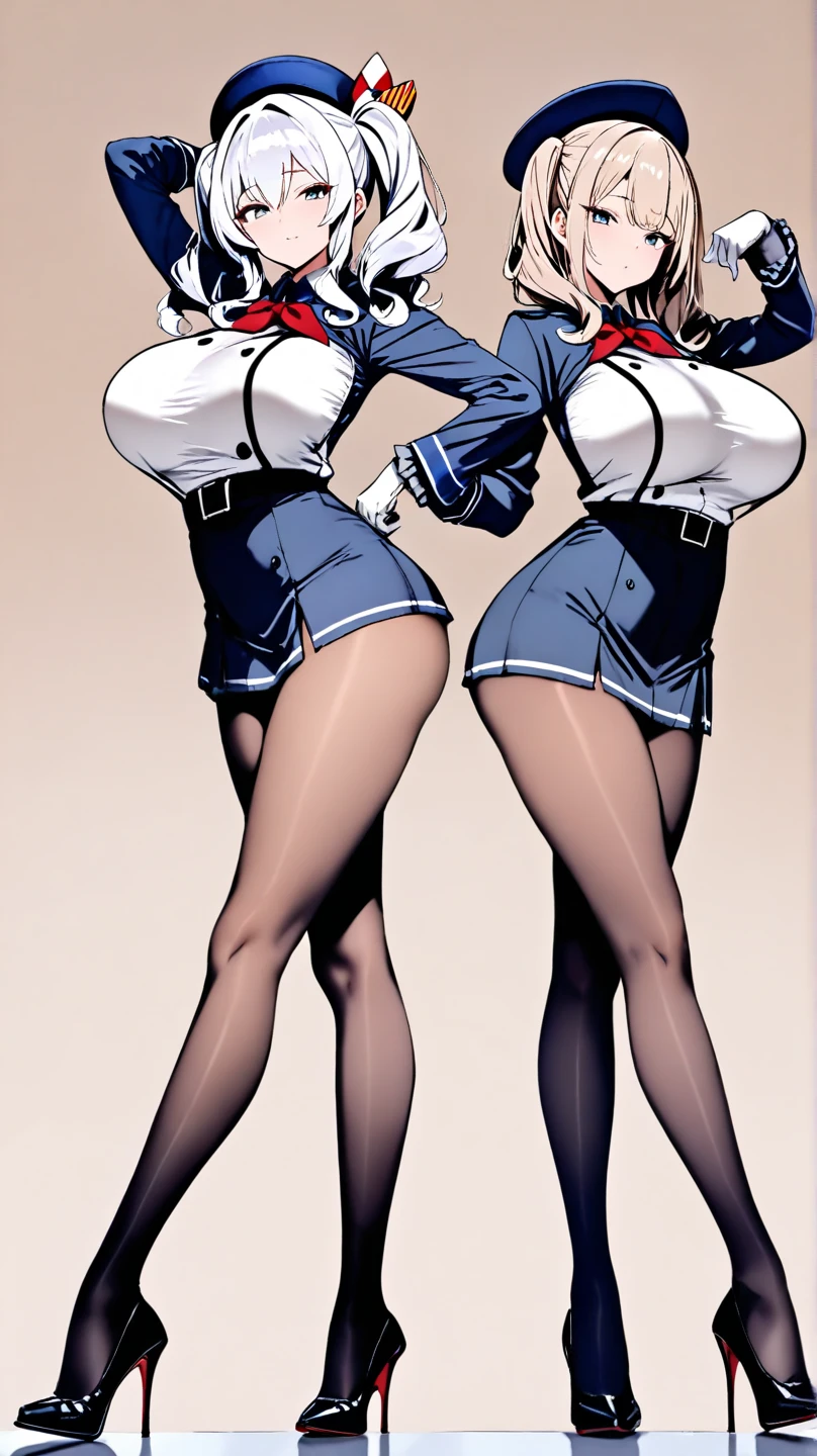(masterpiece:1.3), (best quality:1.2), (intricate detailed:1.2), (hyperrealistic:1.2), highly detailed, illustration, arms up, absurd res, detailed background, perspective, a [white swedish blonde] woman doing tempting pose at the hotel, [short hair, (((pixie cut)))], azure eyes, a white wall, lovely hotel, lamp, 1girl, milf, mature woman, smile, accurate anatomy, (big breasts:1.2), perfect hands, detailed fingers, perfect eyes, seductive eyes, (nuisette:1.2), wearing a nuisette, bra, panties, cleavage, black choker, earrings, stockings, high heels, looking at the viewer, from back, super big, comiccovers