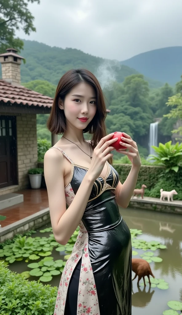 (makeup:0.3), beautiful Medium beasts, nsfw, , , full body shot:1.3,bokeh:1.2, indoors, detailed luxury living room, model pose, standing, (small_head),
1 girl,fit, solo, nun,collarbone:1.3, pelvic_curtain:1.3,white pantyhose, smooth skin, necklace,
black_hair, long legs, long hair, tiny_waist, realistic_detailed_skin_texture, good hands, good feet, (8k, RAW photo, best quality, masterpiece:1.2), (realistic, photo-realistic:1.37), ultra high res, photon mapping, radiosity, ((Hasselblad photography)),physically-based rendering, professional soft lighting, light on face,
fishnet, pantyhose, bodysuit,