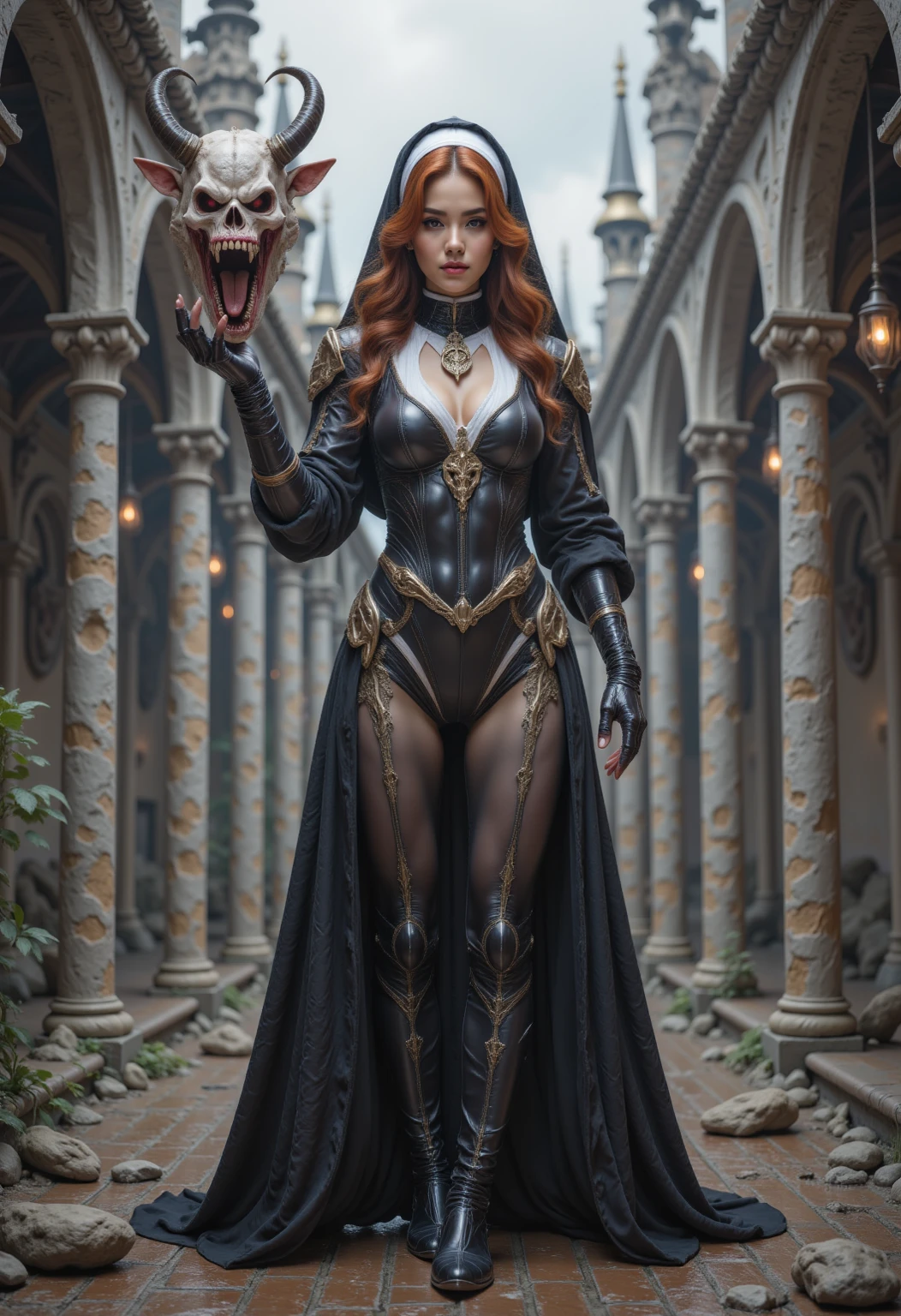 a fantasy epic illustration ((Larry Elmore style: 1.5)) of an elf thief holding a large diamond in a vault, a female elf thief, full body, small pointy ears, dynamic hair color, dynamic hair style, pale skin, ultra detailed face, wearing black leather leotard, black leather pants, busty, small cleavage, high heel boots, she is happy for reaching her goal, success, holding a large sized (diamond: 1.3), brilliant diamond, many facets, many colors diamond, fantasy safe vault background, torchlight, vibrant, Ultra-high resolution, High Contrast, (masterpiece:1.5), highest quality, Best aesthetics), best details, best quality, highres, 16k, [ultra detailed], masterpiece, best quality, (extremely detailed) RAW, (ultra details, Masterpiece, best quality), diamondWM, Cinematic Shot
