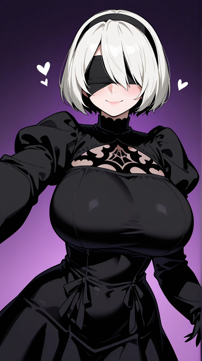 girl, (huge breasts size 160 cm), (narrow waist), Powerful woman, echidna re:zero, by white, big butt 130 cm, beautiful face, fine features, Red eyes, SMILE, devil, evil, psychopath, horns, back view, butt in sight, amazing butt, sinister aura, darkened face, SMILE maliciosa, dark aura