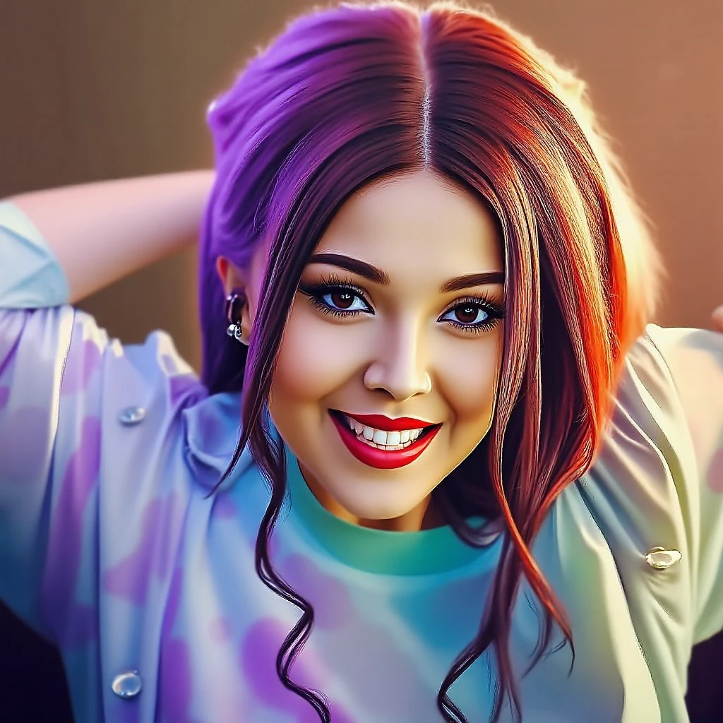 a realistic nude girl using this face photo-realistic, 8k, best quality, masterpiece, highly detailed, photorealistic, physically-based rendering, professional