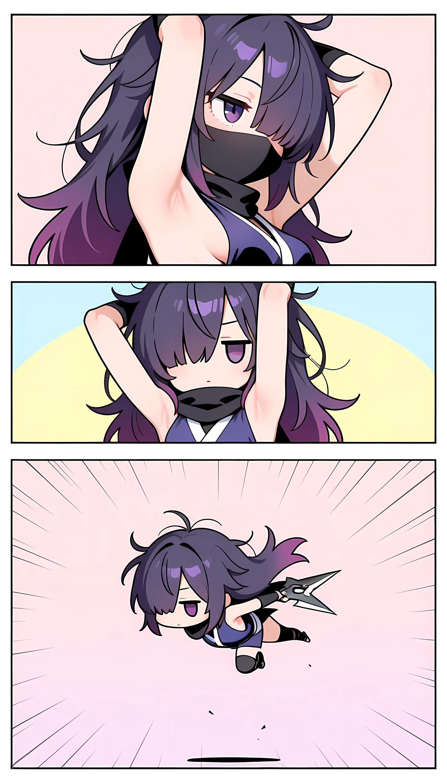 score_9, score_8_up, score_7_up, source_anime, incrssnootchallenge, comic, pov hands, motion lines, motion blur, 1girl, <lora:SnootChallenge_XLPD:1>, 3koma, <lora:Hoseki_BTR_Pasan_PDXL_v1:1> pasan, ear piercing, chin piercing, hime cut, choker, black dress, shoulder cutout, blush, seductive smile,