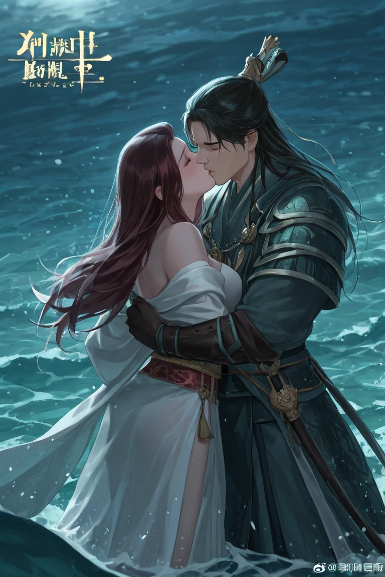 《Pauline lamp》Jiro God and the Three Kingdoms of the West Sea,Kissing in the sea。
