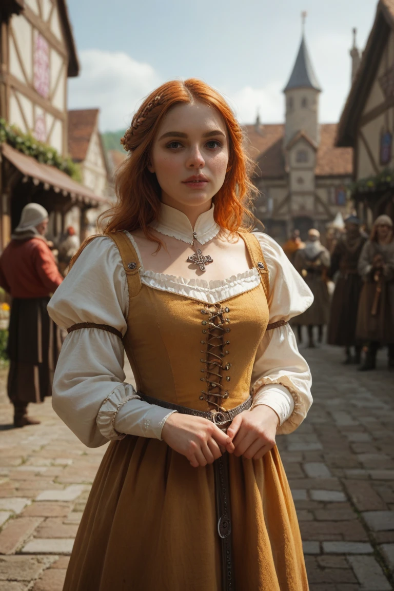 medieval girls,In medieval times,in medieval cities, poses for medieval girls, medieval costumes