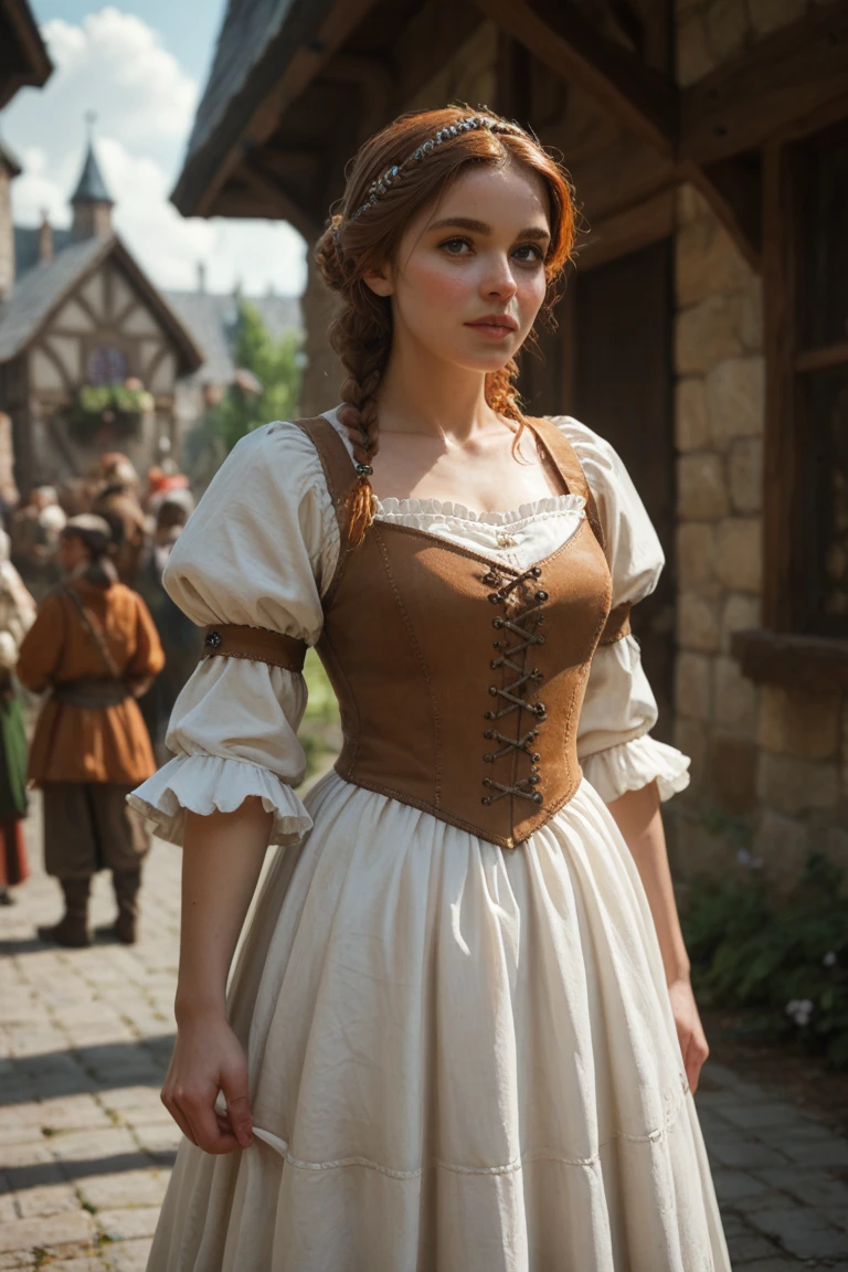 medieval girls,In medieval times,in medieval cities, poses for medieval girls, medieval costumes