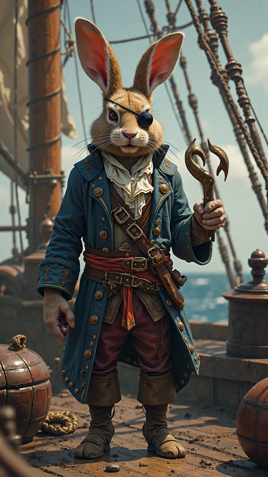 Salty Rabbit Pirate 🐰🏴☠️