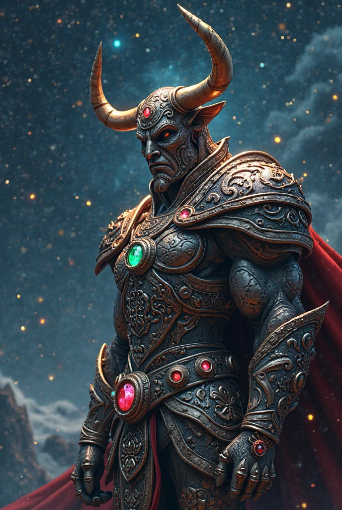 ((Muscular devil with tattoos)), black hair, (blue eyes), chiseled face, big shoulders, cyborg biceps and arms, tough chest, perfect abs, beach, sand, waves, golden hour, realistic skin, dark fantasy, flames, perfect pixels, super detailed, 8k, ultra high definition, cinematic style, exceptional visuals,