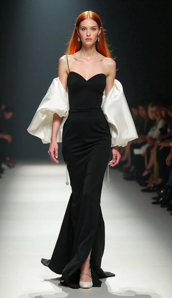 Imagine a fashion concept that transcends eras, blending historical elegance with futuristic elements. Envision garments that combine classic silhouettes with innovative materials and avant-garde details. Consider how this collection tells a visual story of time-traveling style