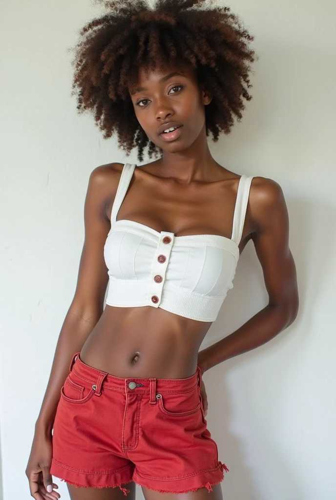 i want to create a girl, her ethnicity are ethiopian, spanish and colombian. name it gaziella